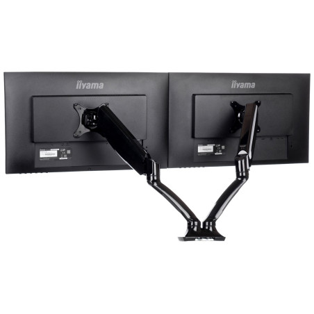 Podwójny uchwyt do monitora ze sprężyną gazową IIYAMA DS3002C-B1
