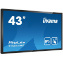 Monitor IIYAMA T4362AS-B1 43" / IPS / 4K / 8ms / 60 Hz / USB / HDMI / RJ45 / RS-232c