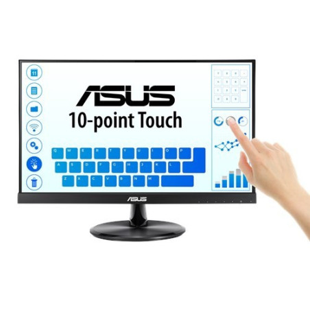 Monitor ASUS VT229H 22" / IPS / Full HD / 5ms / 75 Hz / VGA / HDMI / Wyjście Mini Jack / USB