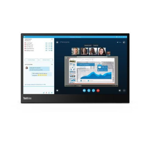 Monitor LENOVO ThinkVision M14 14" / IPS LED / Full HD / 6ms / 60 Hz / USB-C