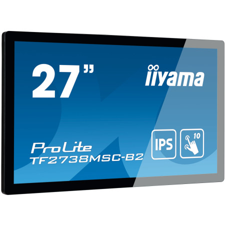 Monitor IIYAMA ProLite TF2738MSC-B2 27" / IPS LED / Full HD / 5ms / 60 Hz / DVI / HDMI / DP / Wbudowane głośniki