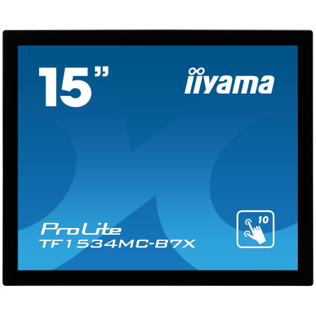 Monitor IIYAMA ProLite TF1534MC-B7X 15" / TN LED / 1024x768 / 8ms / 60 Hz  / VGA / HDMI / DP / HDCP