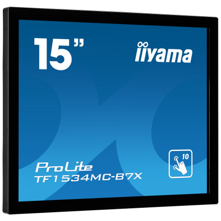 Monitor IIYAMA ProLite TF1534MC-B7X 15" / TN LED / 1024x768 / 8ms / 60 Hz  / VGA / HDMI / DP / HDCP