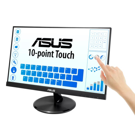 Monitor ASUS VT229H 22" / IPS / Full HD / 5ms / 75 Hz / VGA / HDMI / Wyjście Mini Jack / USB