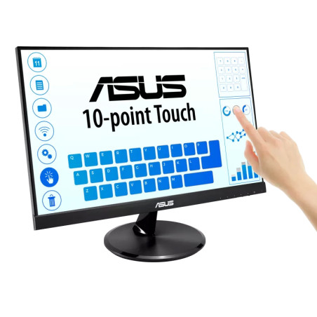 Monitor ASUS VT229H 22" / IPS / Full HD / 5ms / 75 Hz / VGA / HDMI / Wyjście Mini Jack / USB