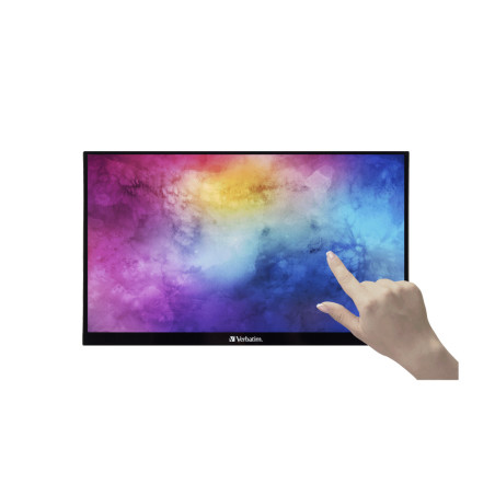 Monitor VERBATIM PMT-14 14" / Full HD / 6ms / 60 Hz / HDMI / USB-C / USB / Wyjście słuchawkowe
