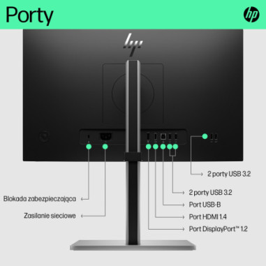 Monitor HP 6N4E8AA ABB *21.5" *IPS...