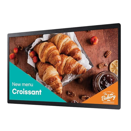 Monitor SAMSUNG QB24C 24" / ADS / Full HD / 14ms / 75 Hz / HDMI / USB / IR / RS232 / Stereo Mini Jack / RJ45