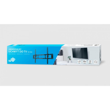 Uchwyt TV TB-751E do telewizora do 80" 35kg max VESA 600x400