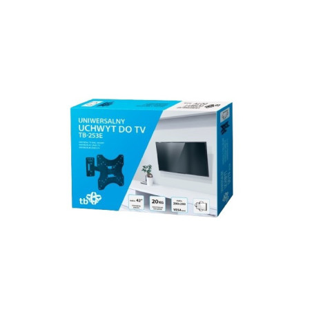 Uchwyt TV TB-253E do telewizora do 42 cali 20kg max VESA 200x200
