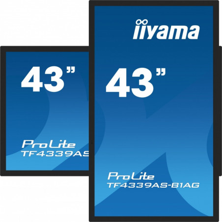 Monitor wielkoformatowy dotykowy iiyama TF4339AS-B1AG *43" *IPS LED *3840x2160 *HDMI *DP *60Hz *8ms