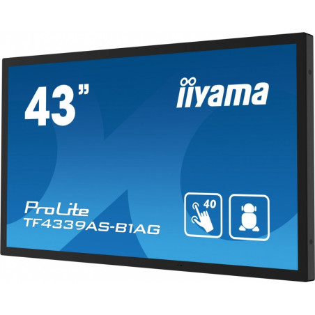 Monitor wielkoformatowy dotykowy iiyama TF4339AS-B1AG *43" *IPS LED *3840x2160 *HDMI *DP *60Hz *8ms