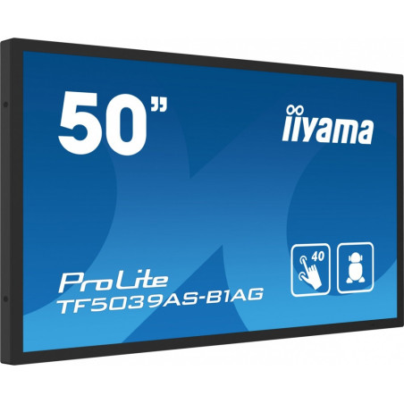 Monitor wielkoformatowy dotykowy iiyama TF5039AS-B1AG *50" *VA LED *3840x2160 *HDMI *DP *60Hz *9.5ms