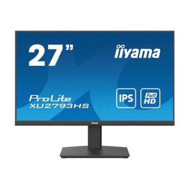Monitor iiyama XU2793HS-B7 *27" *IPS LED *1920x1080 *HDMI *DP *100Hz *1ms