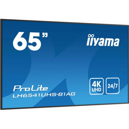 Monitor wielkoformatowy iiyama LH6541UHS-B1AG *65" *VA LED *3840x2160 *HDMI *60Hz *6.5ms