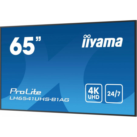 Monitor wielkoformatowy iiyama LH6541UHS-B1AG *65" *VA LED *3840x2160 *HDMI *60Hz *6.5ms