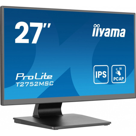 Monitor dotykowy iiyama T2752MSC-B1AG *27" *IPS LED *1920x1080 *HDMI *DP *USB-C *60Hz *5ms