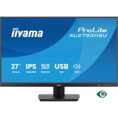 Monitor iiyama XU2793HSU-B7 *27" *IPS LED *1920x1080 *HDMI *DP *100Hz *1ms