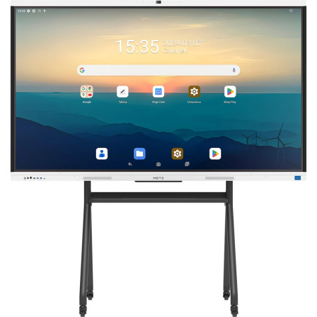 Dotykowy monitor interaktywny METZ 86SG1 *86" * 4K DLED *Android * Wifi6 * uchwyt ścienny *16GB/256GB *Kamera *Głośniki