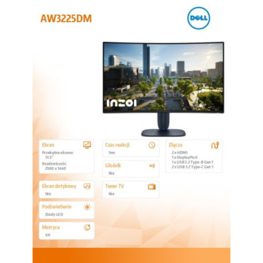 Monitor Dell Alienware 210-BQWN...
