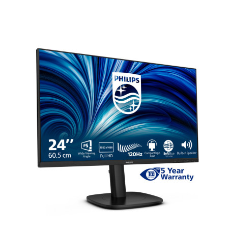 Monitor Philips 24B2N3200J/00 *23,8" *IPS LED *1920x1080 *HDMI *DP *VGA *120Hz *4ms