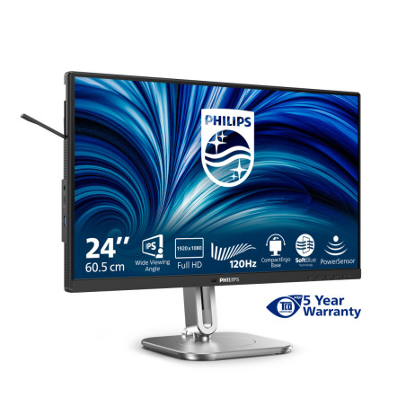Monitor Philips 24B2N4200/00 *23,8" *IPS LED *1920x1080 *HDMI *DP *VGA *120Hz *4ms
