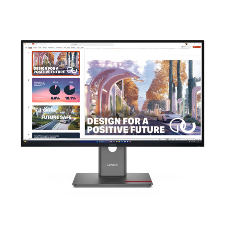 Monitor Lenovo 64B3GAT2EU ThinkVision P27QD-40 *27" *IPS LED *2560x1440 *HDMI *DP *USB-C *120Hz *6ms
