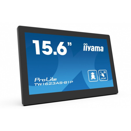 Monitor dotykowy iiyama TW1623AS-B3P *15.6" *IPS LED *1920x1080 *HDMI *60Hz *30ms