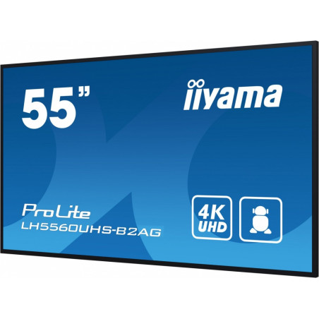 Monitor wielkoformatowy iiyama LH5560UHS-B2AG *55" *VA LED *3840x2160 *HDMI *60Hz *6.5ms *Android 11