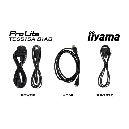 Monitor interaktywny iiyama TE6515A-B1AG *65" *IPS LED *3840x2160 *3xHDMI *DP *USB-C *Android 14