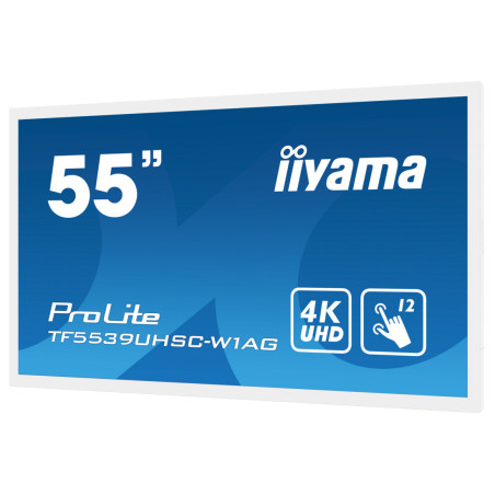Monitor iiyama ProLite TF5539UHSC-W1AG *55" *IPS LED *3840x2160 *15 punktów dotyku PCAP *60Hz *8ms