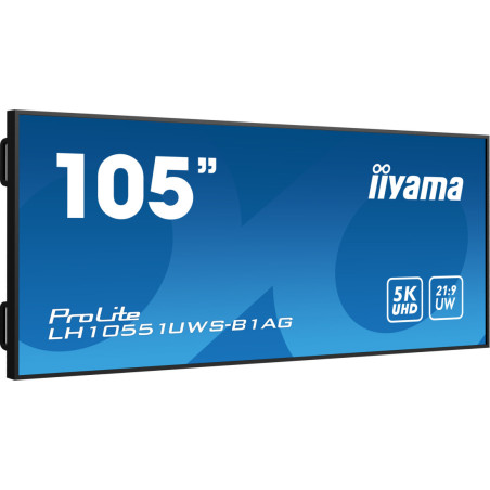 Monitor wielkoformatowy iiyama LH10551UWS-B1AG *105" *IPS LED *5120x2160 *5K *HDMI *DP *60HZ *Format 21:9