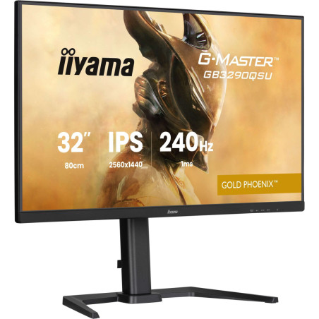 Monitor iiyama GB3290QSU-B1 *32" *IPS *LED *2560x1440 *HDMI *DP *USB-C *240Hz *1ms