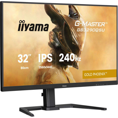 Monitor iiyama GB3290QSU-B1 *32" *IPS *LED *2560x1440 *HDMI *DP *USB-C *240Hz *1ms