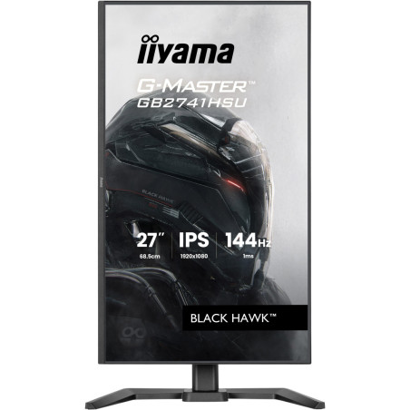 Monitor IIYAMA GB2741HSU-B1 *27" *IPS *LED *1920x1080 *HDMI *DP *USB *144Hz *1ms