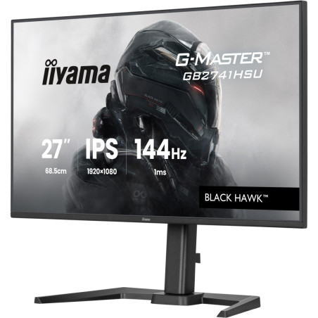Monitor IIYAMA GB2741HSU-B1 *27" *IPS *LED *1920x1080 *HDMI *DP *USB *144Hz *1ms