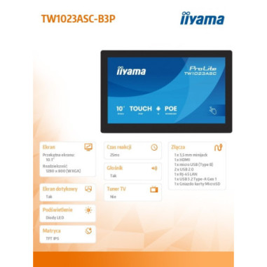 Monitor dotykowy iiyama ProLite...