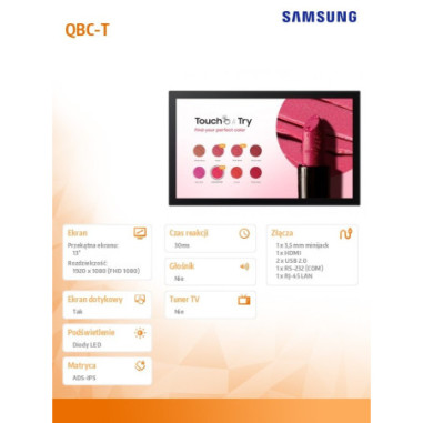 Monitor interaktywny Samsung...