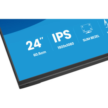 Monitor biurkowy iiyama ProLite XB2497HSU-B1 *23,8" *IPS LED *1920x1080 *HDMI *DP *USB-C *120Hz *1ms