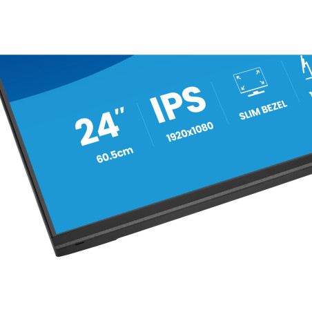 Monitor biurkowy iiyama ProLite XB2497HSU-B1 *23,8" *IPS LED *1920x1080 *HDMI *DP *USB-C *120Hz *1ms
