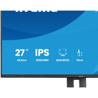 Monitor iiyama ProLite XB2797HSU-B1 *27" *IPS LED *1920x1080 *HDMI *DP *USB-C *120Hz *4ms