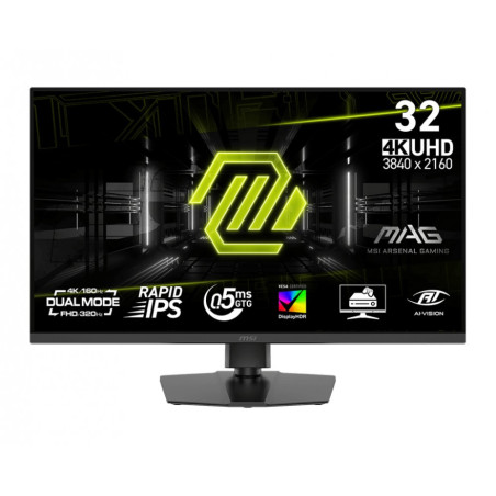 Monitor MSI MAG 322URDF E16 *32" *Rapid IPS *3840x2160 *HDMI *DP *USB-C *160Hz *0.5ms
