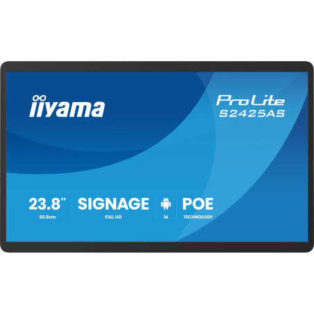 Monitor iiyama ProLite S2425AS-B1P *24" *IPS *1920x1080 *USB-C *100Hz *14ms