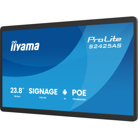 Monitor iiyama ProLite S2425AS-B1P *24" *IPS *1920x1080 *USB-C *100Hz *14ms