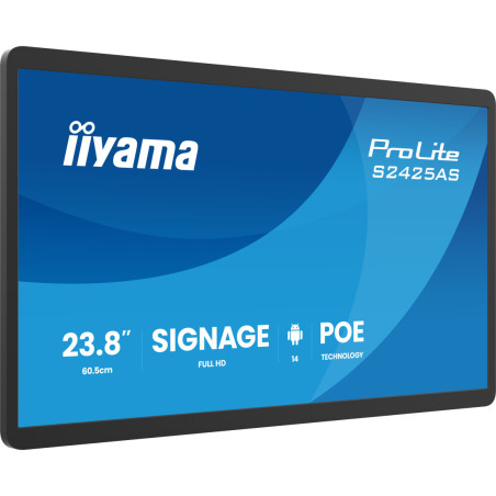 Monitor iiyama ProLite S2425AS-B1P *24" *IPS *1920x1080 *USB-C *100Hz *14ms