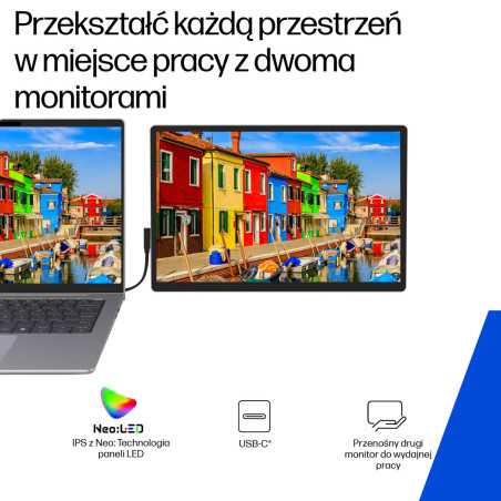 Monitor HP Series 5 Pro 514pn B88JWAA ABB *14" *IPS *2560x1600 *USB-C *75Hz *7ms
