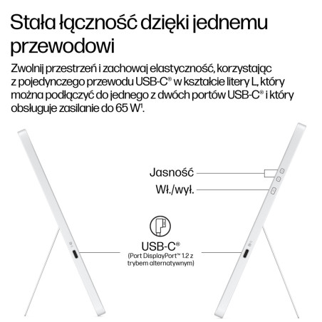 Monitor HP Series 5 Pro 514pn B88JWAA ABB *14" *IPS *2560x1600 *USB-C *75Hz *7ms
