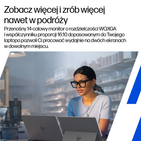 Monitor HP Series 5 Pro 514pn B88JWAA ABB *14" *IPS *2560x1600 *USB-C *75Hz *7ms
