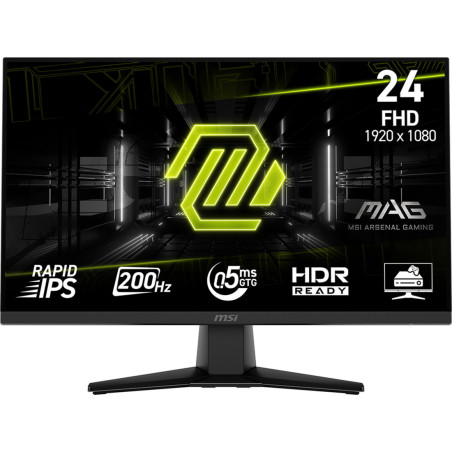 Monitor MSI MAG 242F *24" *IPS *1920x1080 *HDMI *DP *200Hz *0.5ms