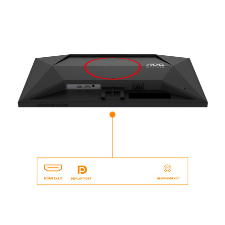 Monitor AOC Q24G4RE *23.8" *IPS *2560x1440 *180Hz *1ms